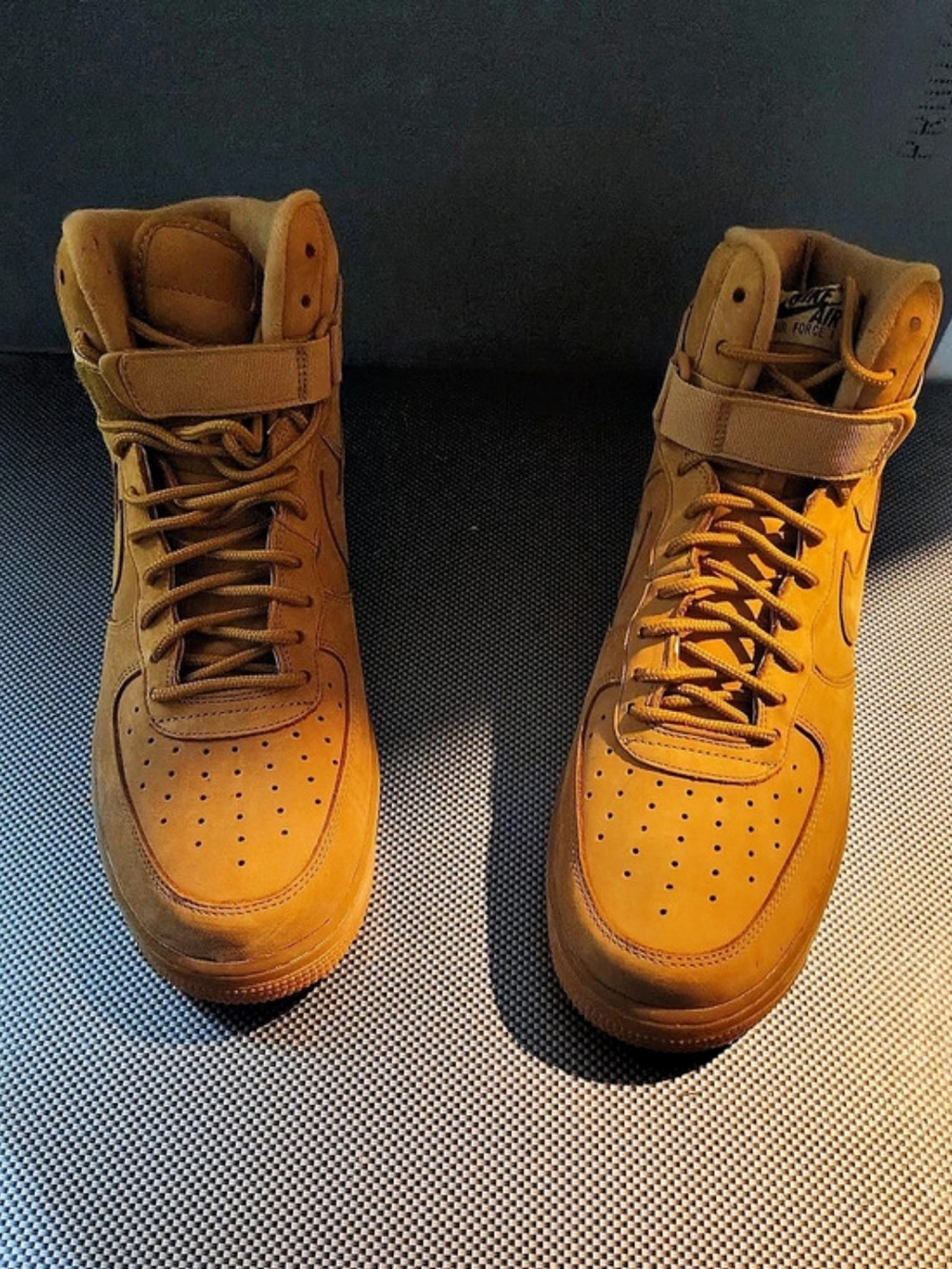 Nike Air Force 1 High '07 LV8 'Flax' Sneakers Brown US 12